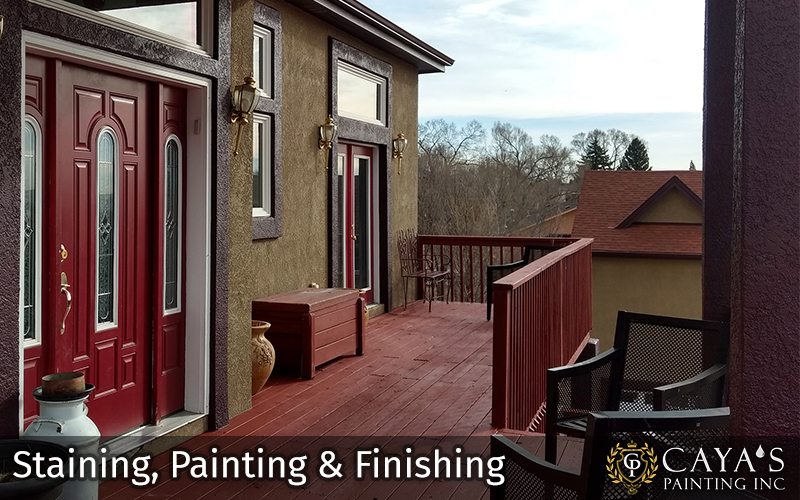 Staining Painting and Finishing